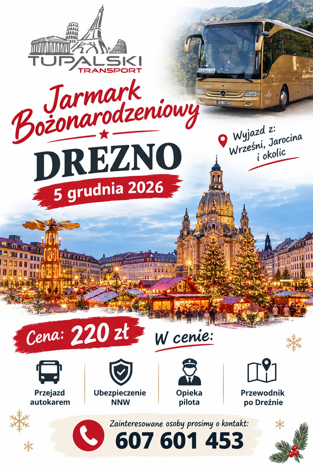 Jarmark Bożonarodzeniowy - Drezno